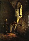 Theodore Clement Steele A Corner in the Old Kitchen of the Mittenheim Cloister painting
